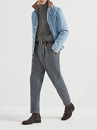 Flecked Alpaca, Virgin Wool and Cashmere Turtleneck Sweater