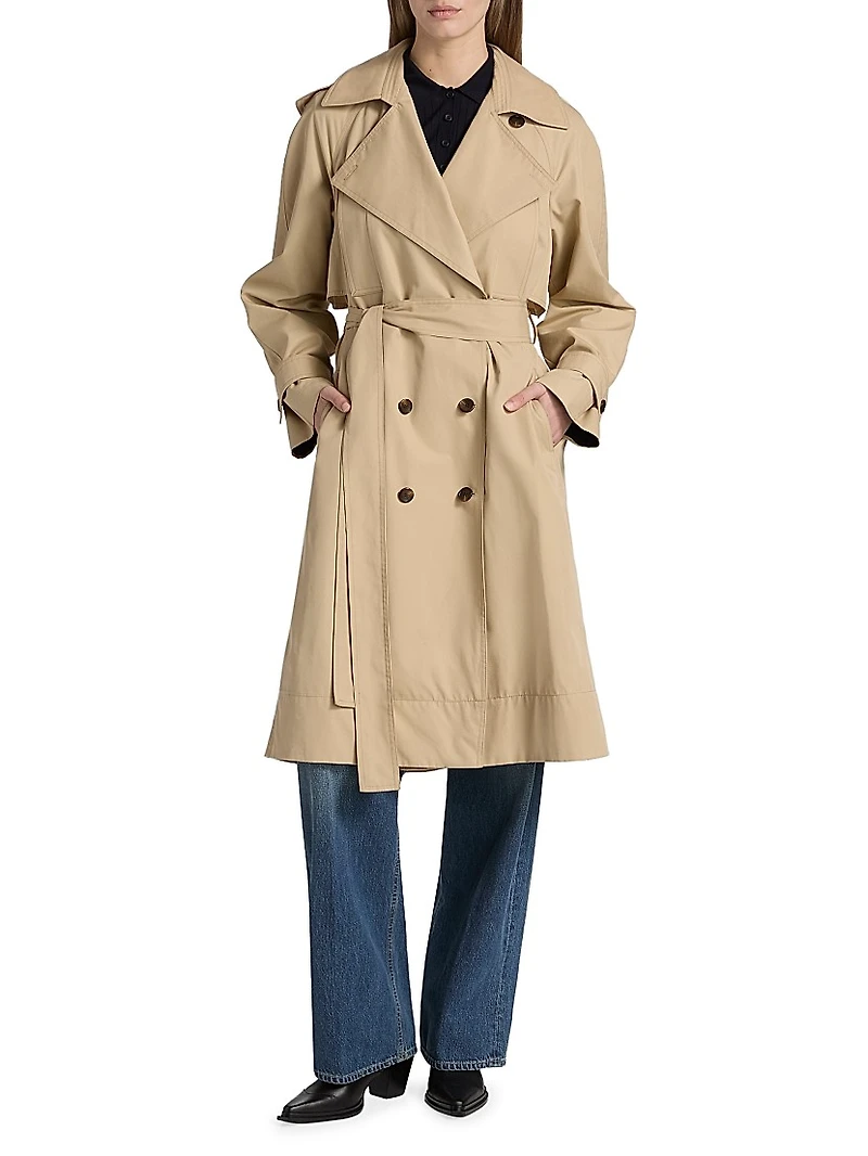 Asher Oversized Belted Trench Coat