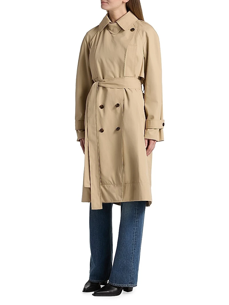 Asher Oversized Belted Trench Coat
