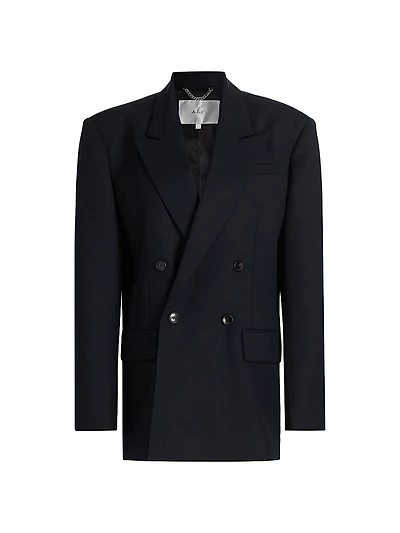 Calla Oversized Double-Breasted Blazer