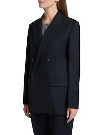 Calla Oversized Double-Breasted Blazer