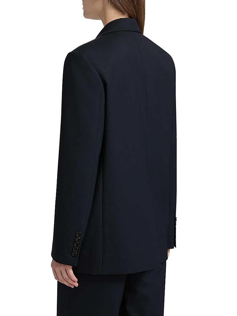 Calla Oversized Double-Breasted Blazer