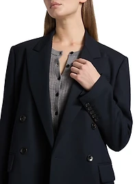 Calla Oversized Double-Breasted Blazer
