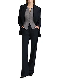 Calla Oversized Double-Breasted Blazer