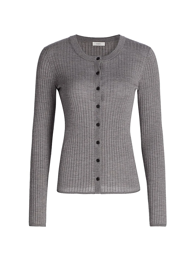 Fisher Wool Cardigan