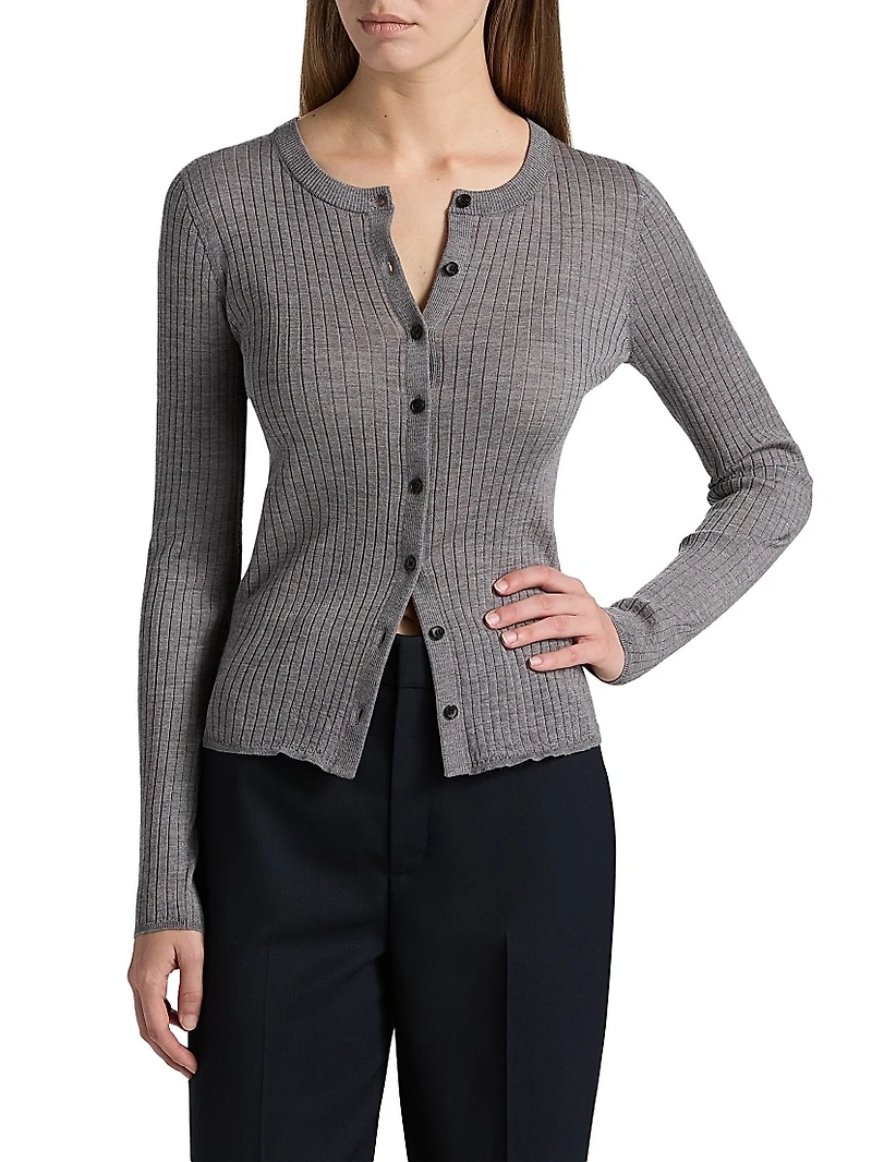 Fisher Wool Cardigan