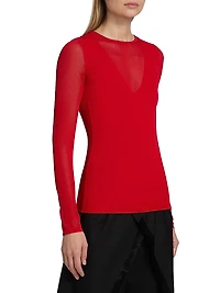 Long Sleeve Knit Top