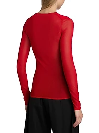 Long Sleeve Knit Top