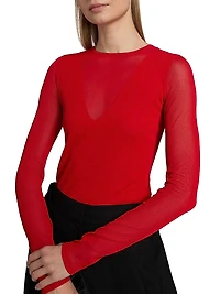 Long Sleeve Knit Top