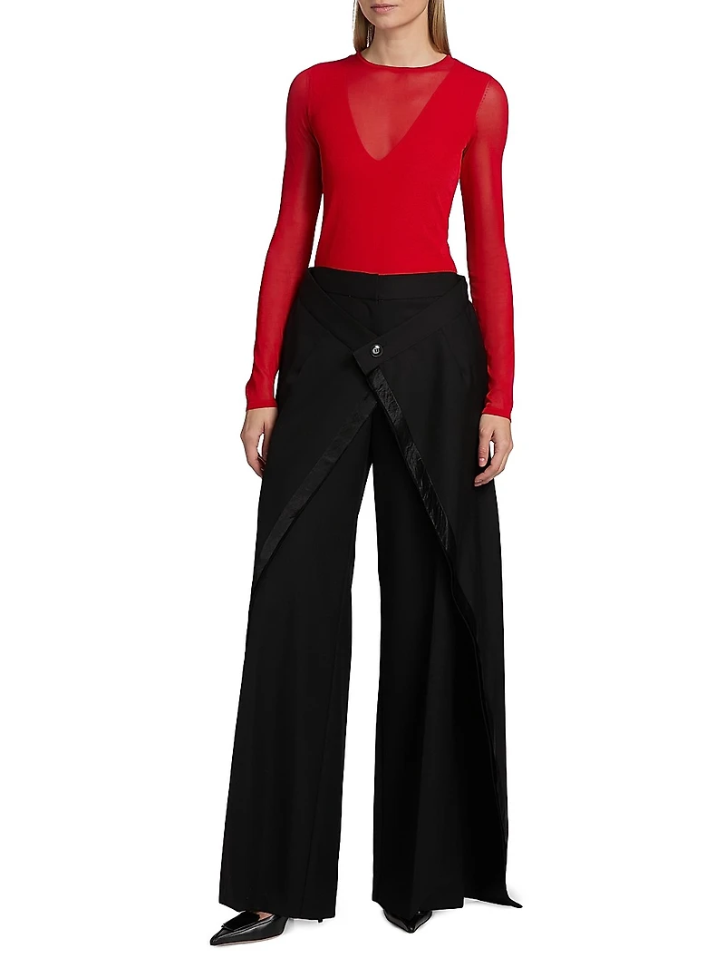 Long Sleeve Knit Top