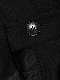 Wool Wide-Leg Pants
