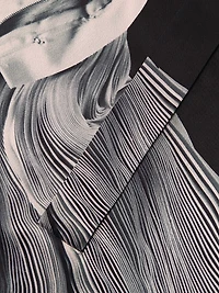 Double-Face Satin Oversized Shirt