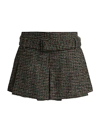 Como Tweed Shorts