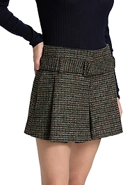 Como Tweed Shorts