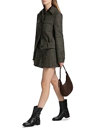 Como Tweed Shorts