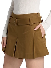 Como Pleated Shorts
