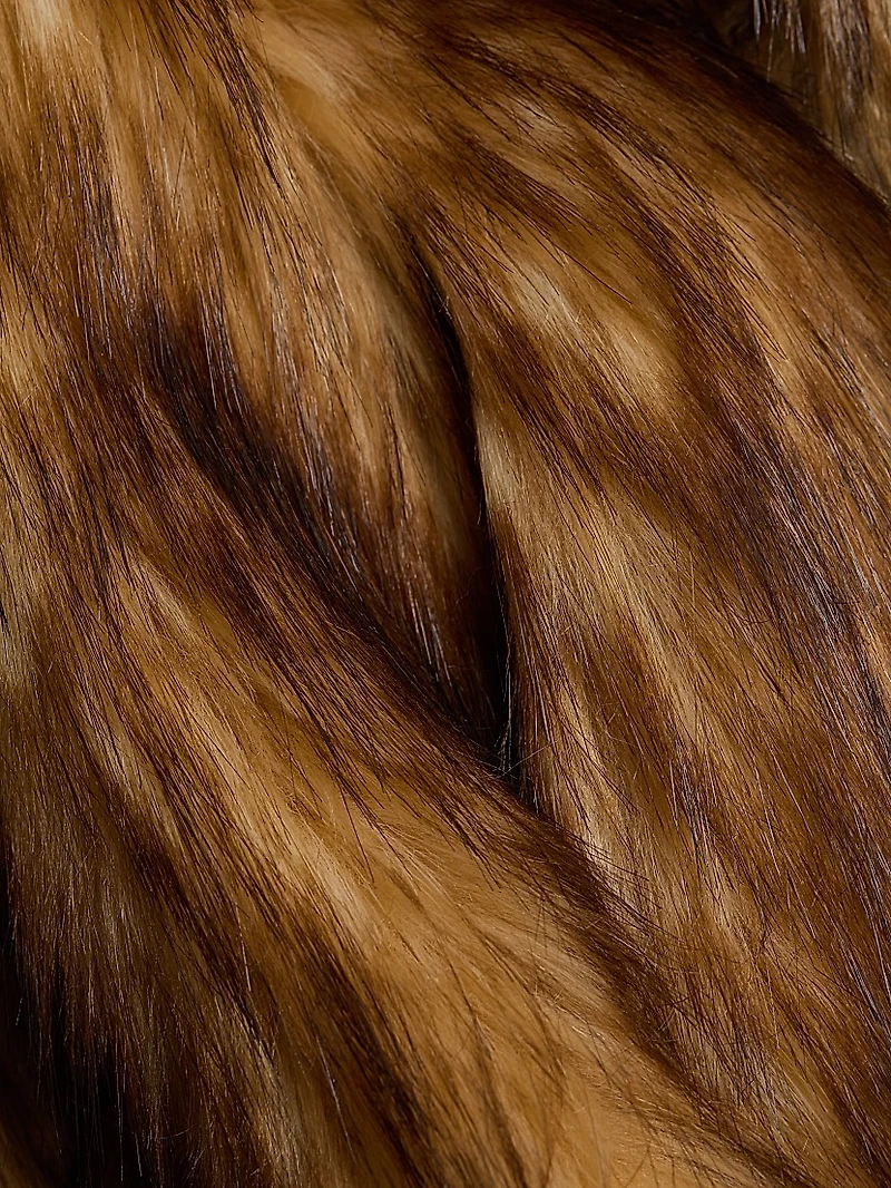 Bria Oversized Faux Fur Coat