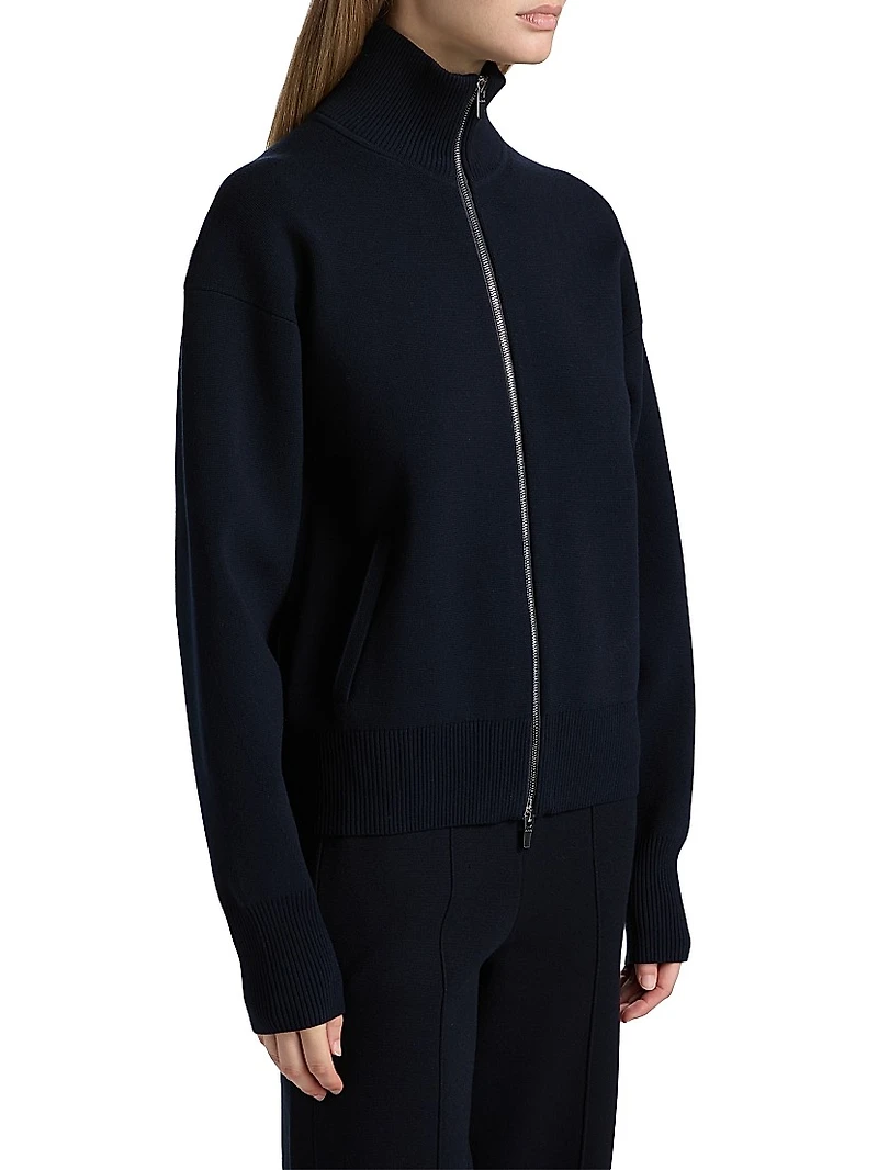 Oliver Zip Cardigan