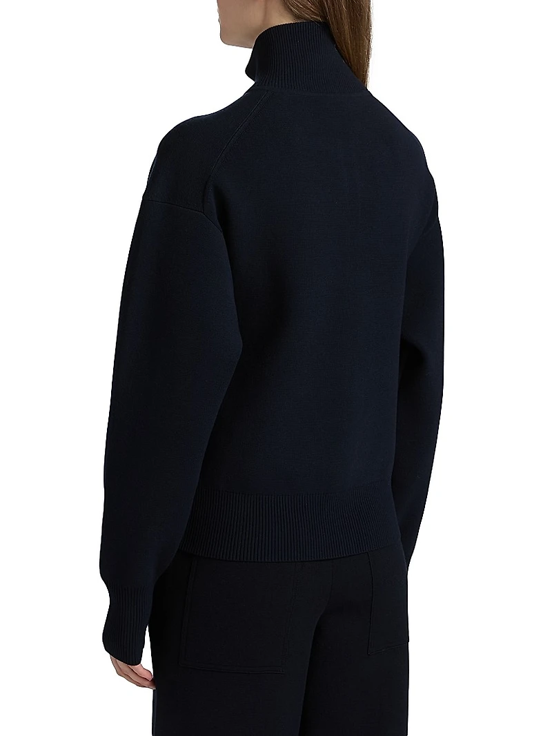 Oliver Zip Cardigan