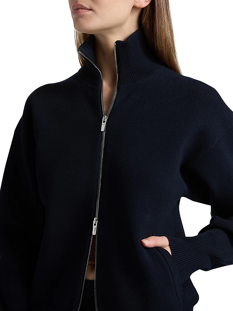 Oliver Zip Cardigan