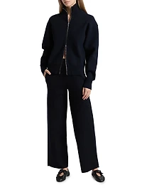 Oliver Zip Cardigan