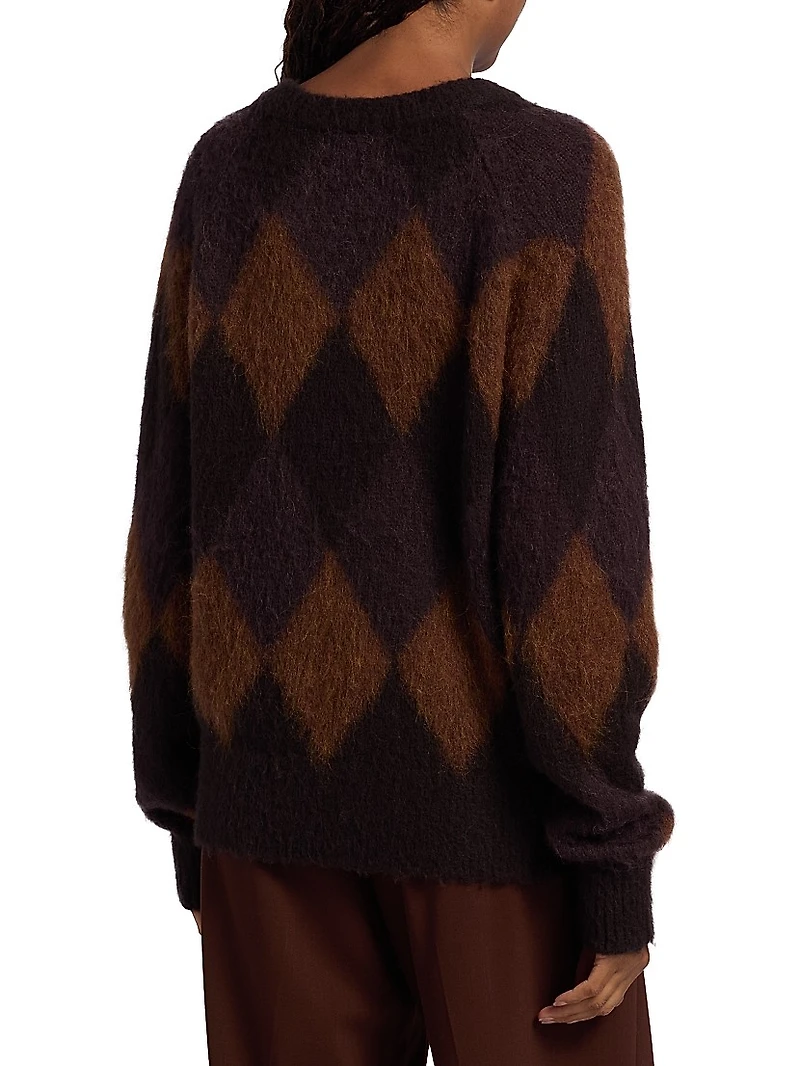 Ezra Diamond Oversized Sweater