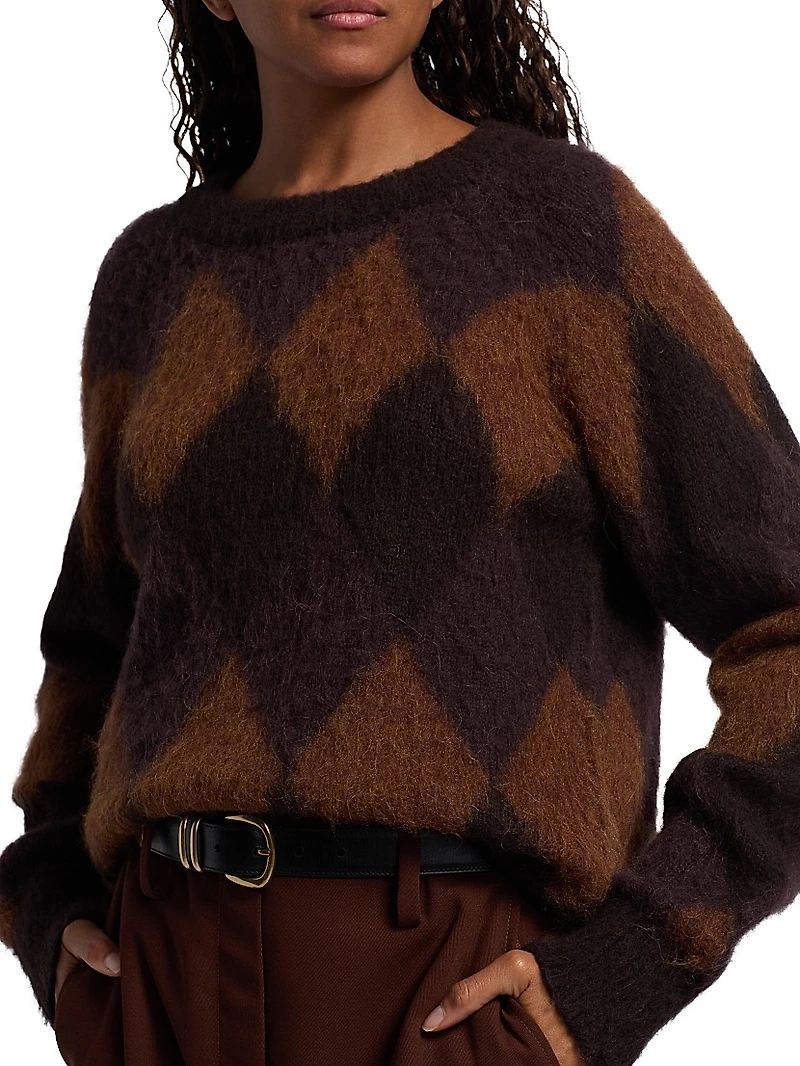 Ezra Diamond Oversized Sweater