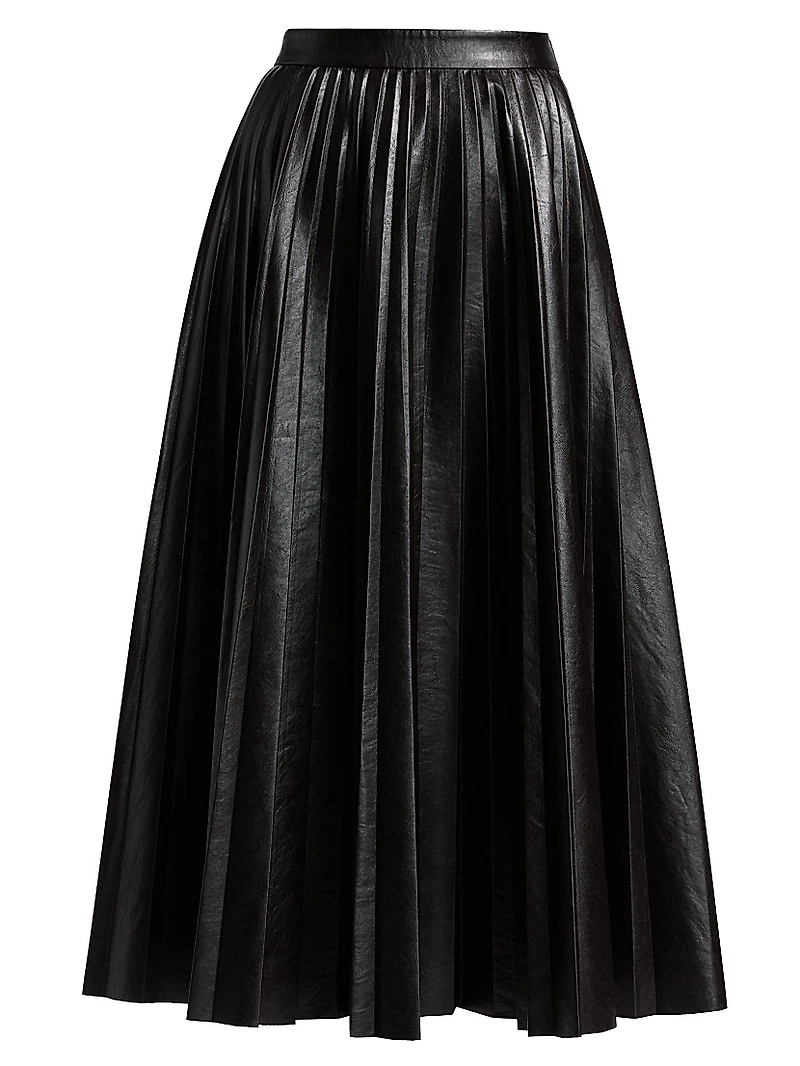 Etta Pleated Circle Skirt