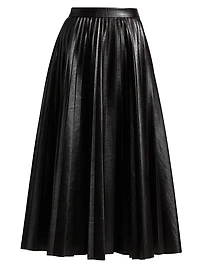 Etta Pleated Circle Skirt