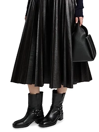 Etta Pleated Circle Skirt
