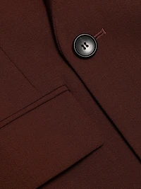 Calla Wool-Blend Oversized Blazer