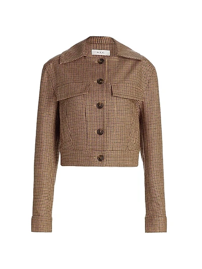 Blake Plaid Wool Jacket
