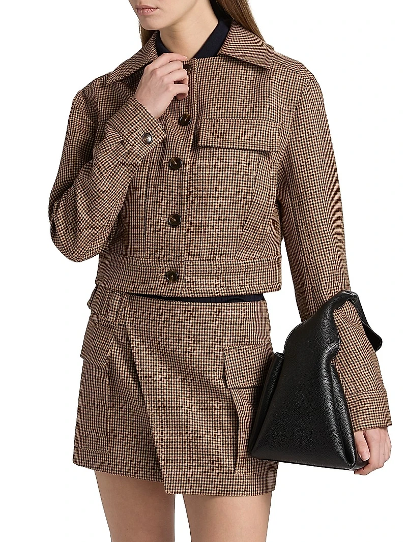 Blake Plaid Wool Jacket