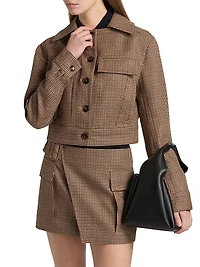 Blake Plaid Wool Jacket