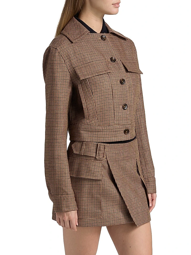 Blake Plaid Wool Jacket
