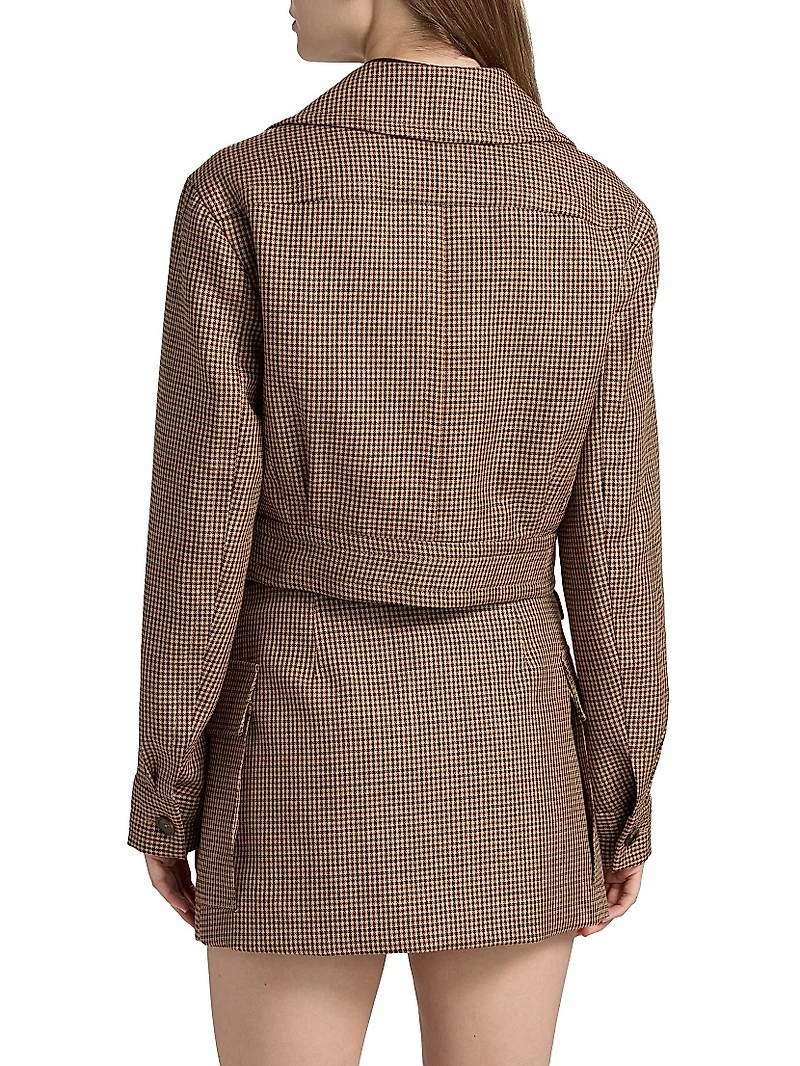 Blake Plaid Wool Jacket