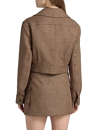 Blake Plaid Wool Jacket