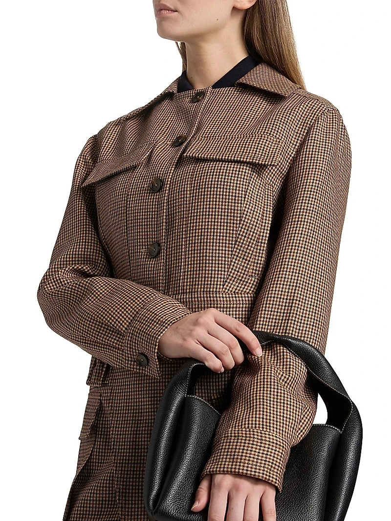 Blake Plaid Wool Jacket
