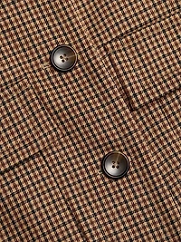 Blake Plaid Wool Jacket
