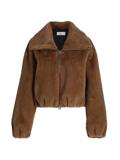 Hazel Faux-Fur Jacket