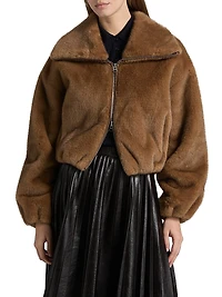 Hazel Faux-Fur Jacket