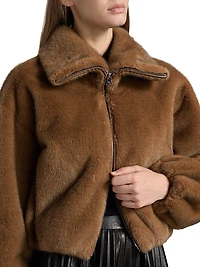 Hazel Faux-Fur Jacket