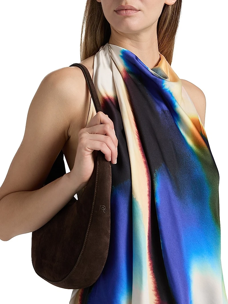 Ada Abstract-Print Halterneck Top