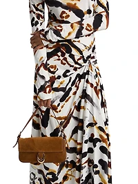 Lia Abstract Asymmetric Maxi Dress