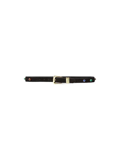 Arch Embellished Suede Belt