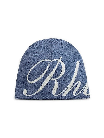 Logo Wool-Cashmere Beanie
