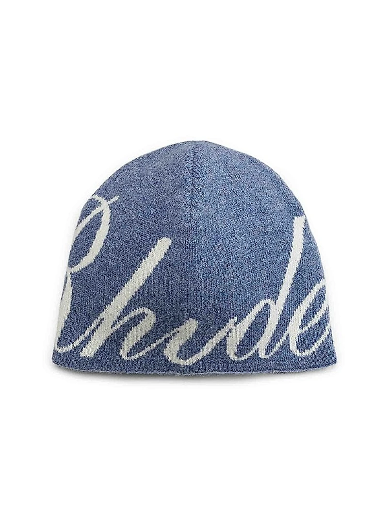 Logo Wool-Cashmere Beanie