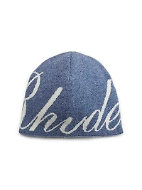 Logo Wool-Cashmere Beanie