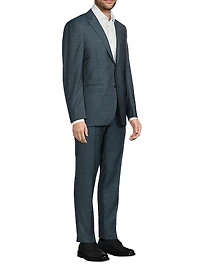 Milano Notch Lapel Wool Trim-Fit Suit