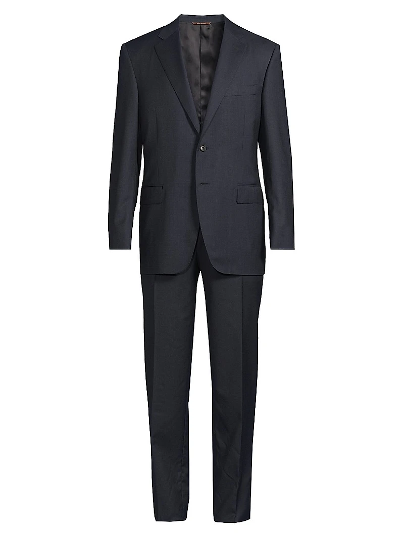 Siena Two-Button Wool Regular-Fit Suit